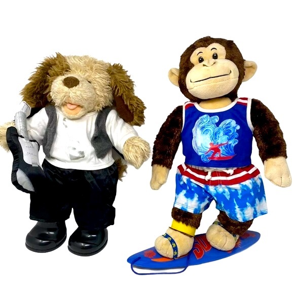 EUC BUILD-A-BEAR LOT-3 Stuffed Animals, Tons of Clothes, Shoes & Accessories! - Picture 7 of 12